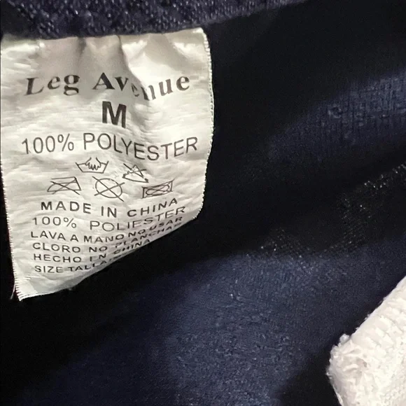 Leg Avenue Navy and White Sailor Dress - Picture 2 of 5